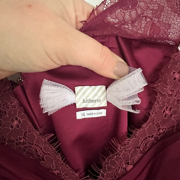 BHLDN Hitherto Fleur Dress Size 14 - Picture 6 of 7